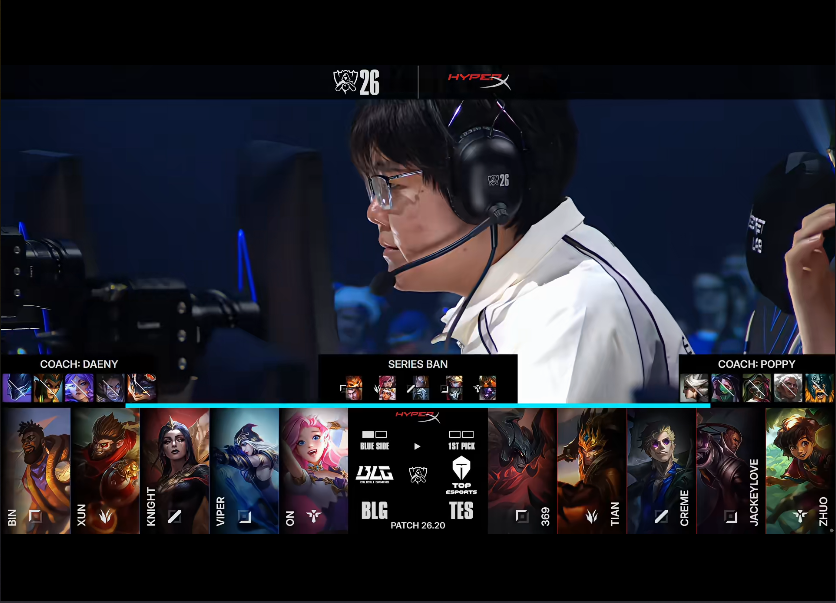 36365线路检测中心 BLG VS TES